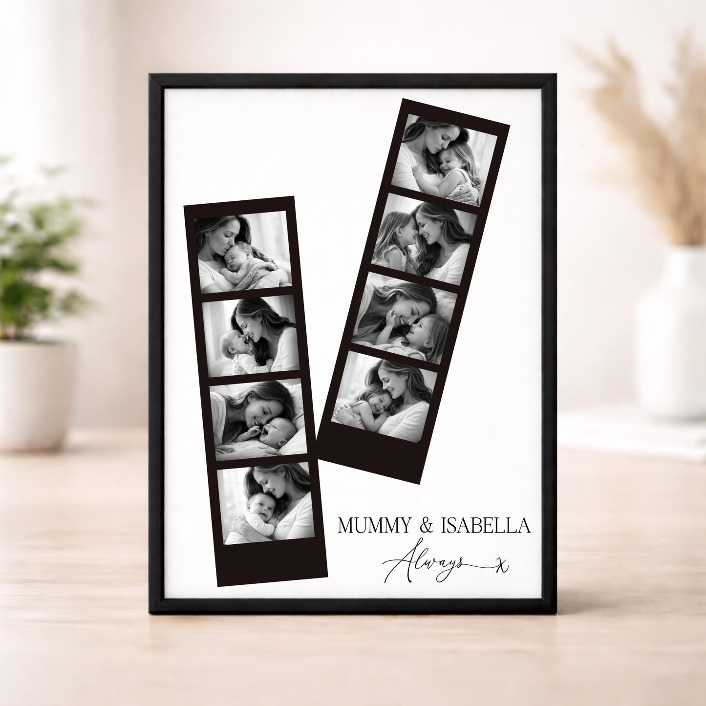 Mummy & Me Keepsake - Personalised Mother’s Day Photo Print A4