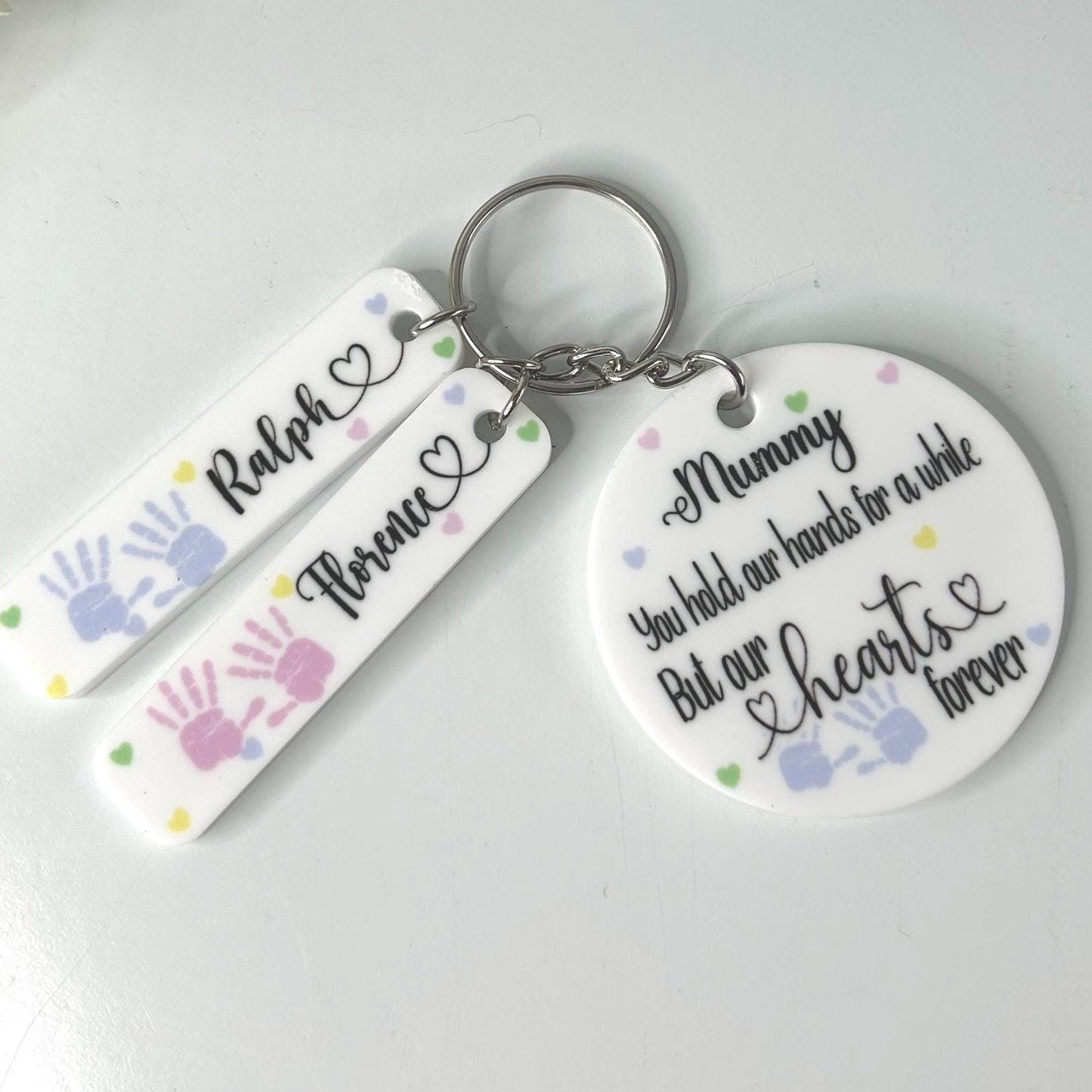You Hold Our Hands For A While Keychain