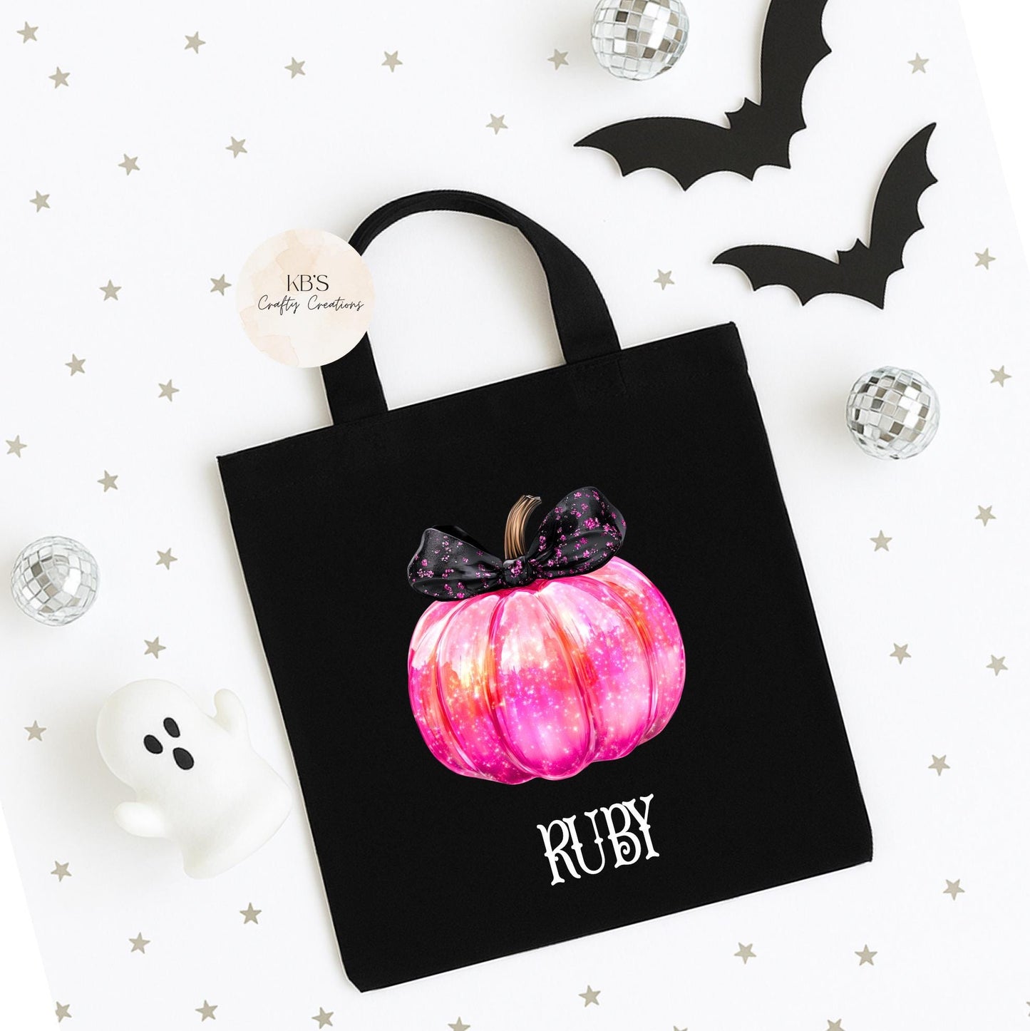 Halloween Spooky Pumpkin Tote Bag