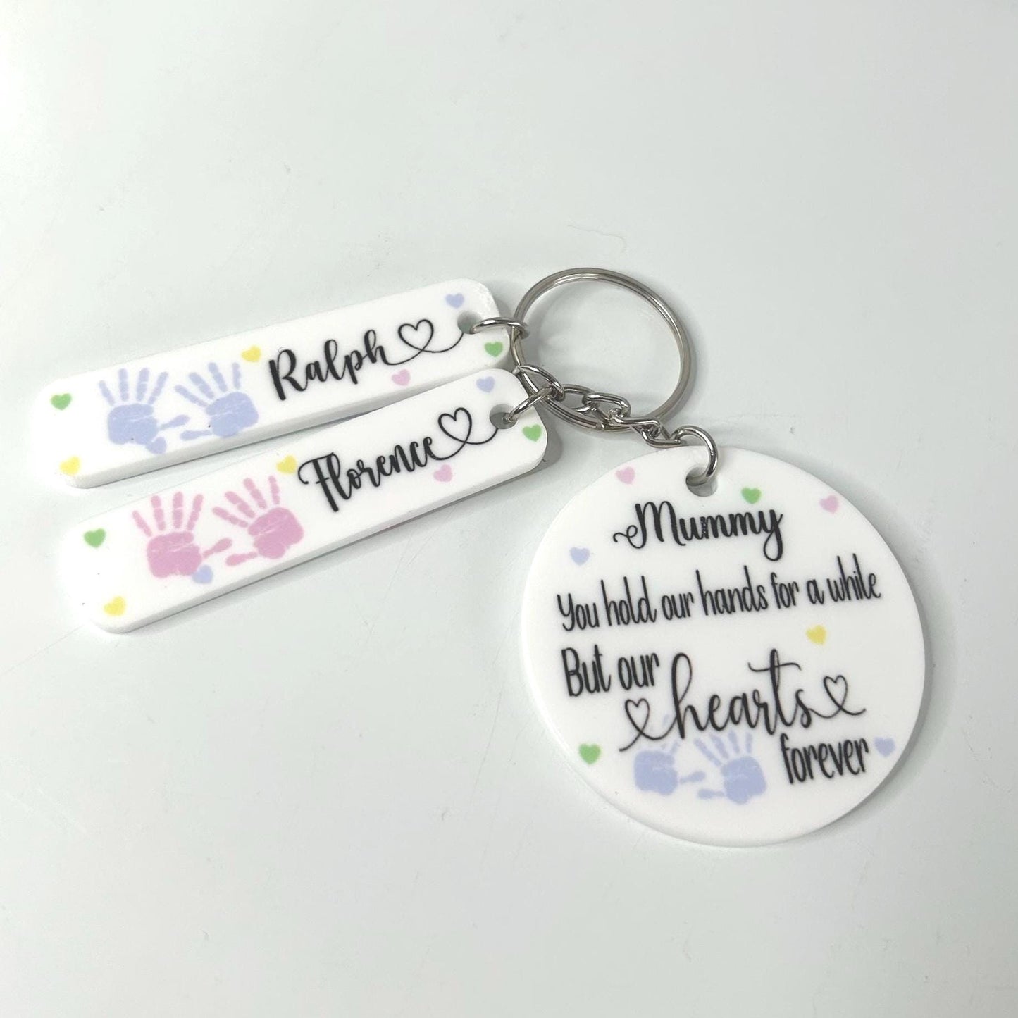 You Hold Our Hands For A While Keychain