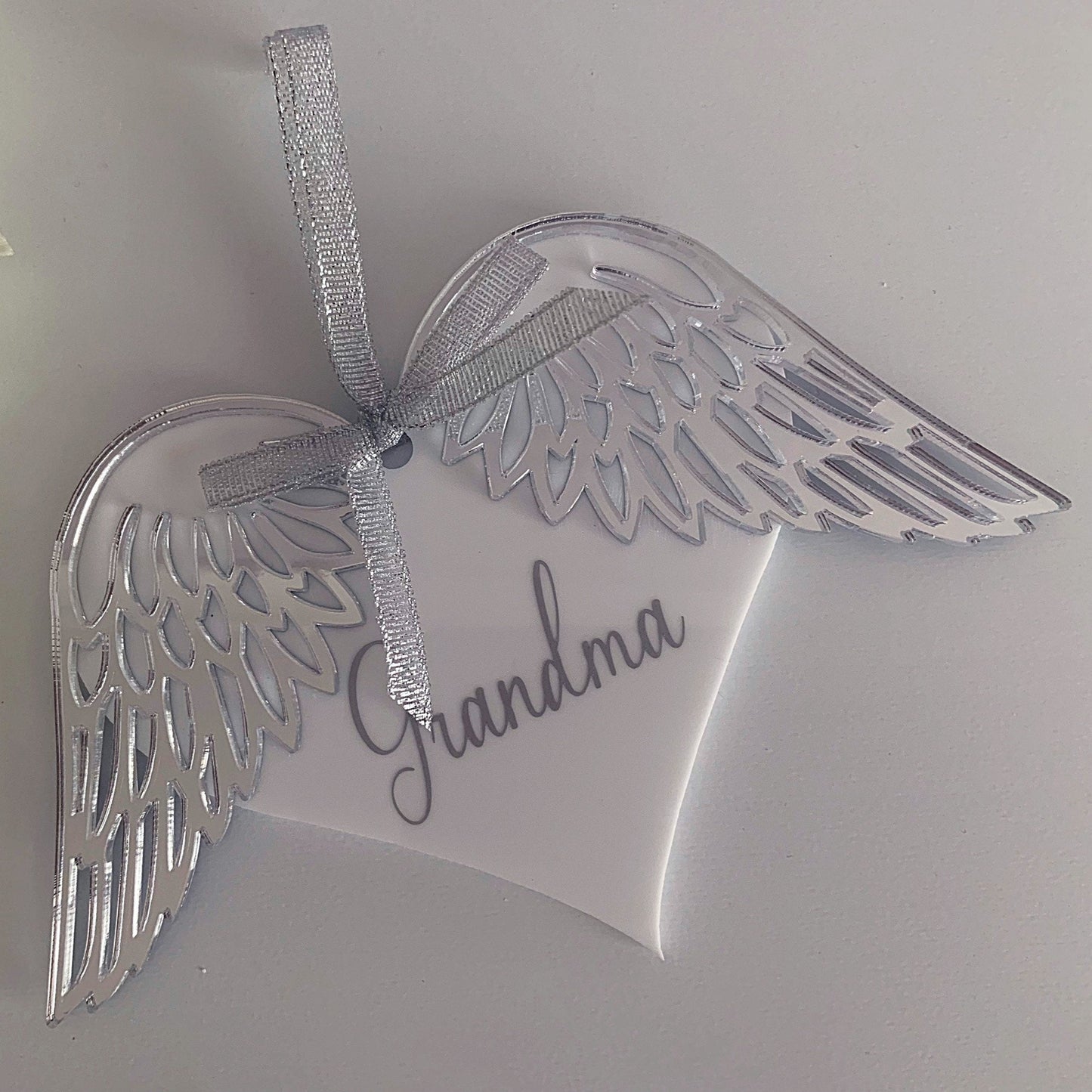 Memorial Angel Wings Bauble