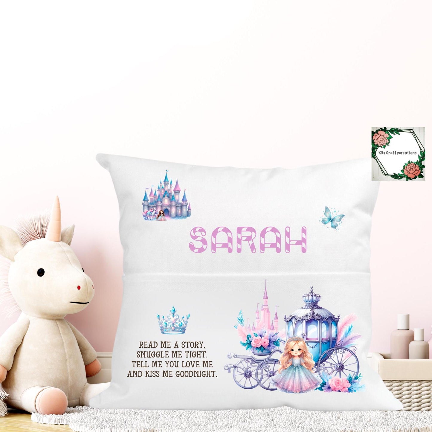 Princess Story Book Cushion