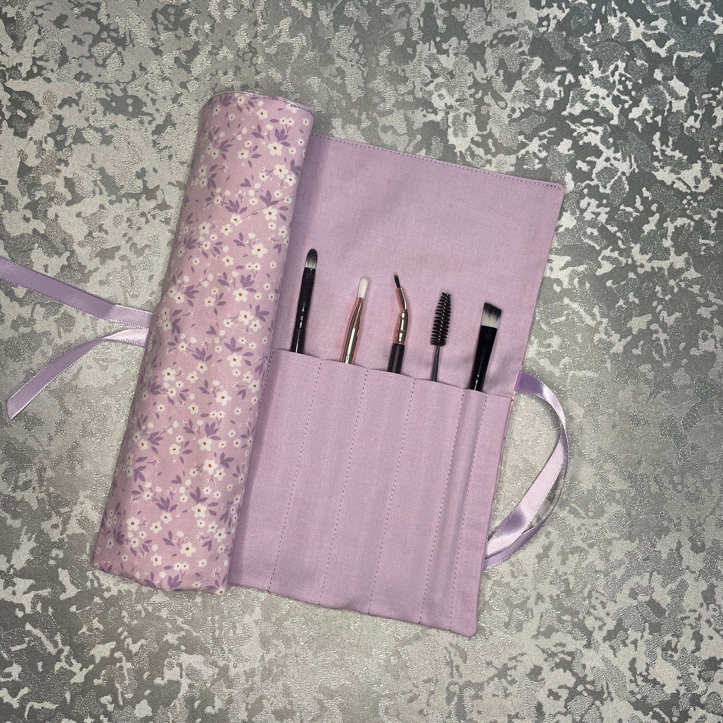 Cosmetic Make-Up Brush Roll Wrap