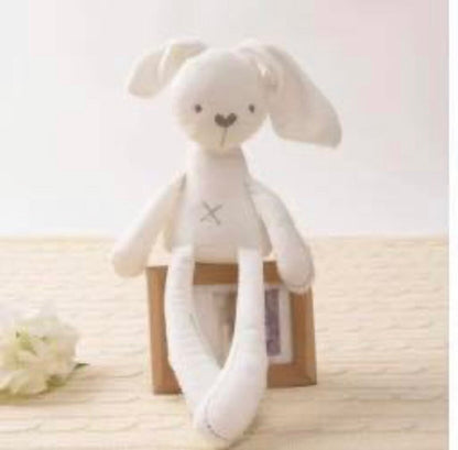 Personalised New-Born Arrival Soft White Bunny