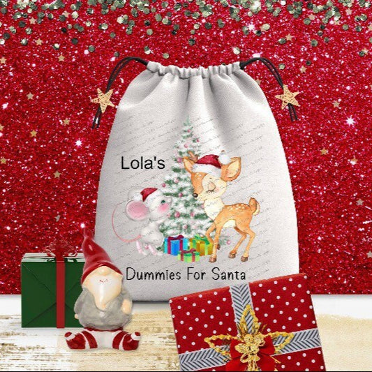 Personalised Dummy Bag for Santa