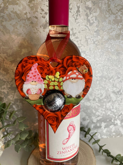 Lindor Chocolate Gnome Gift Tag