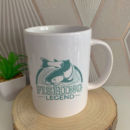 Fishing Legend Mug & Coaster Set