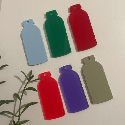 Personalised Prime Drink Bottle Keyring