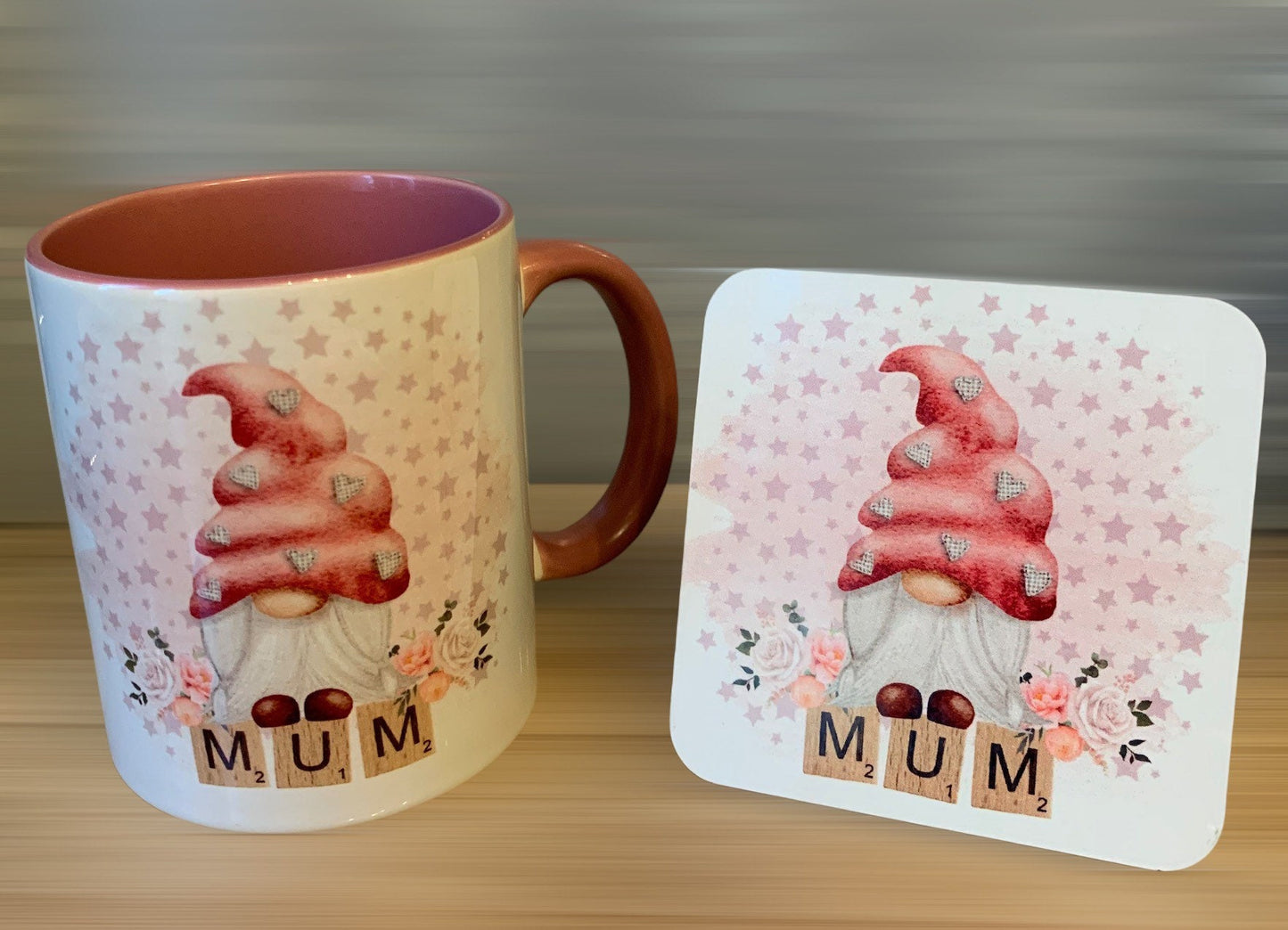 Gonk-Gnome Mug & Coaster