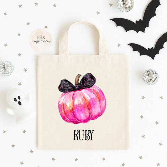 Halloween Spooky Pumpkin Tote Bag