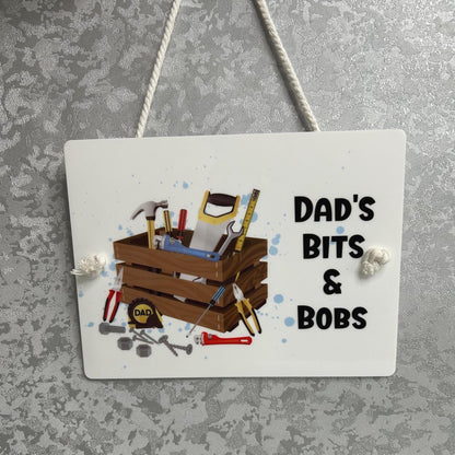 Dads Garden-Shed-Man Cave Hanging Plaque