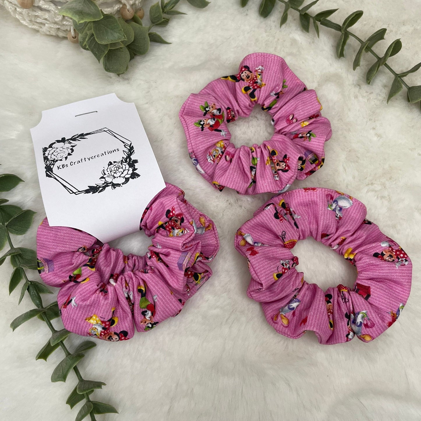 Little Girls Character Hair Scrunchies