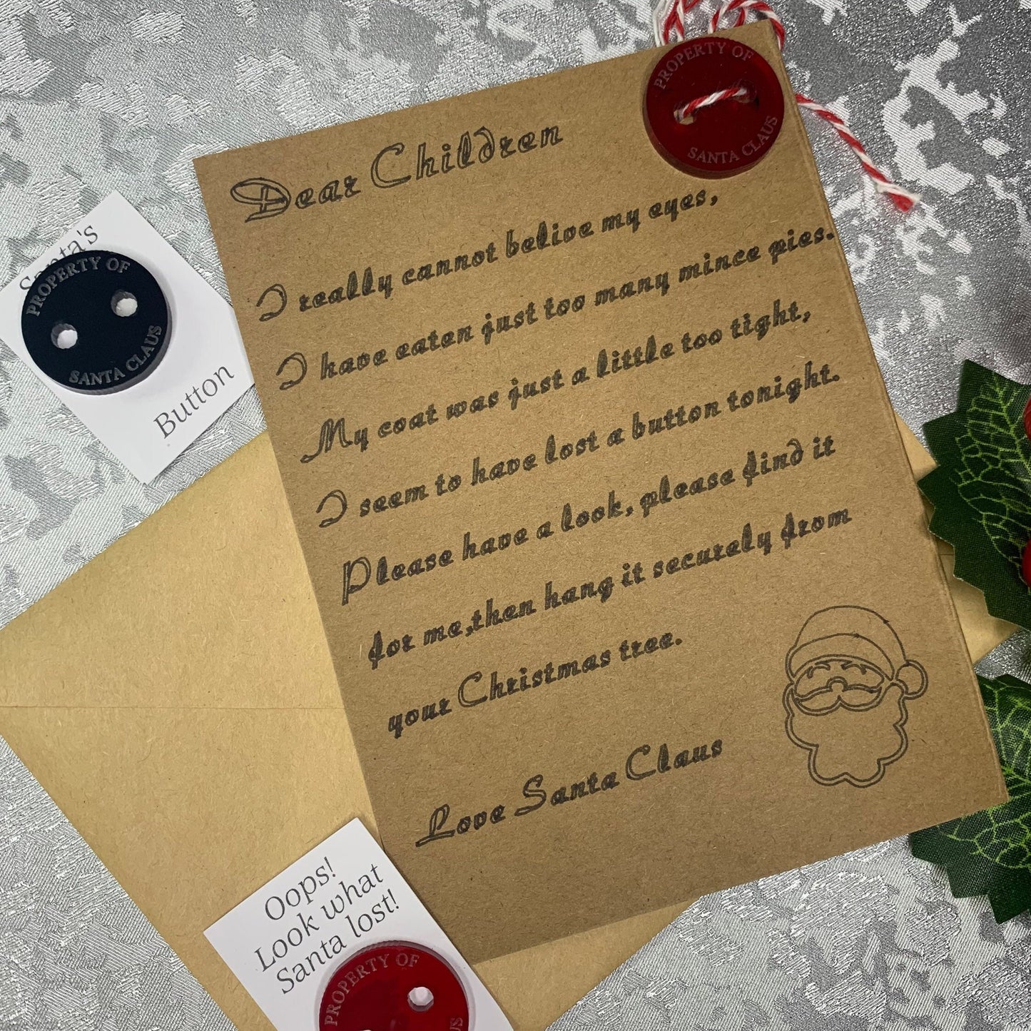 Santa's Lost Button