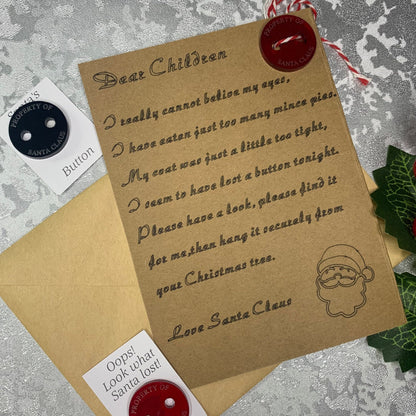 Santa's Lost Button