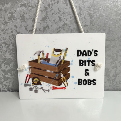 Dads Garden-Shed-Man Cave Hanging Plaque