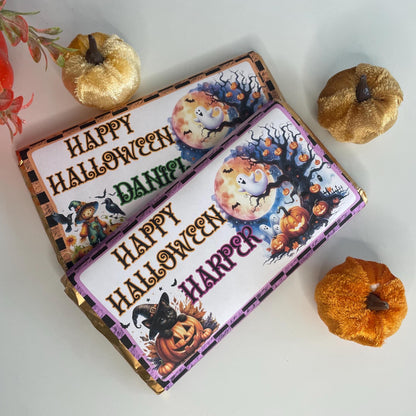 Halloween Chocolate Bar Wrapper