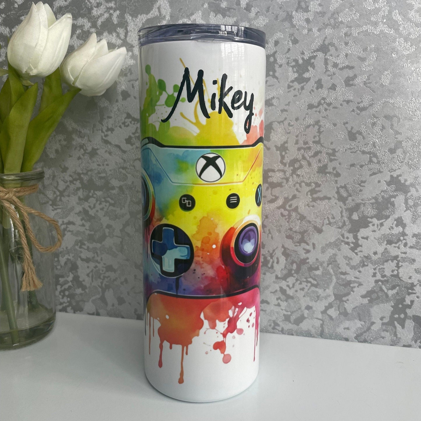 Personalised Gaming 20oz Tumbler