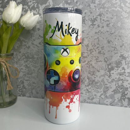 Personalised Gaming 20oz Tumbler