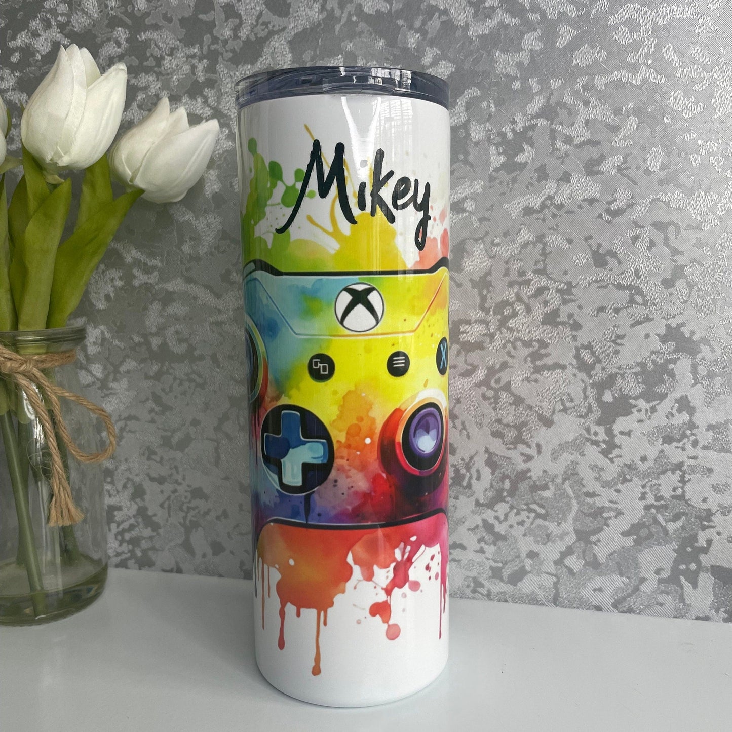 Personalised Gaming 20oz Tumbler