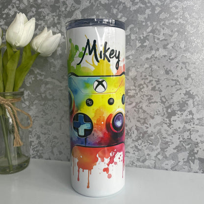 Personalised Gaming 20oz Tumbler