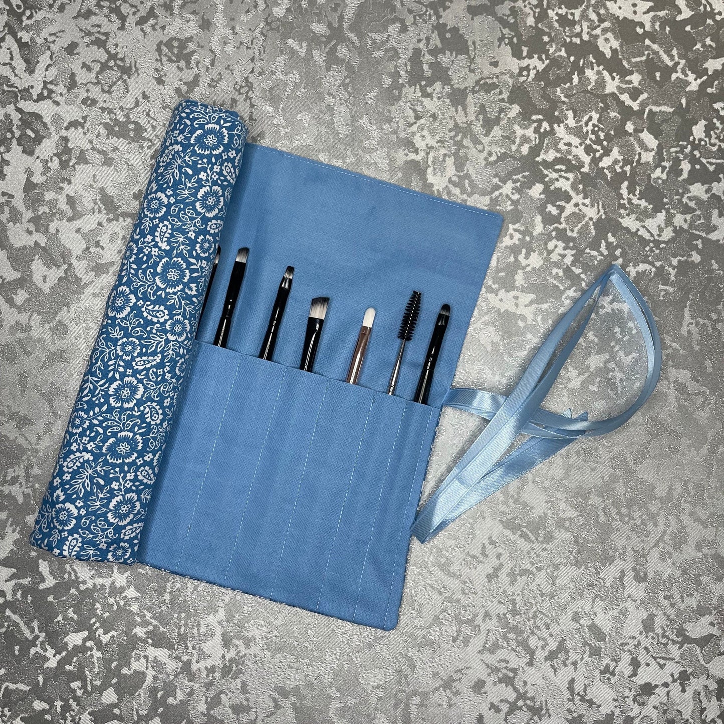 Cosmetic Make-Up Brush Roll Wrap