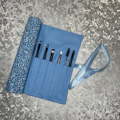 Cosmetic Make-Up Brush Roll Wrap