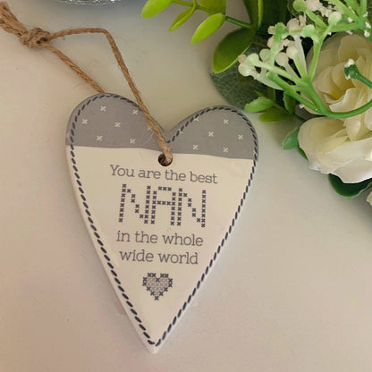 Ceramic Hanging Heart|