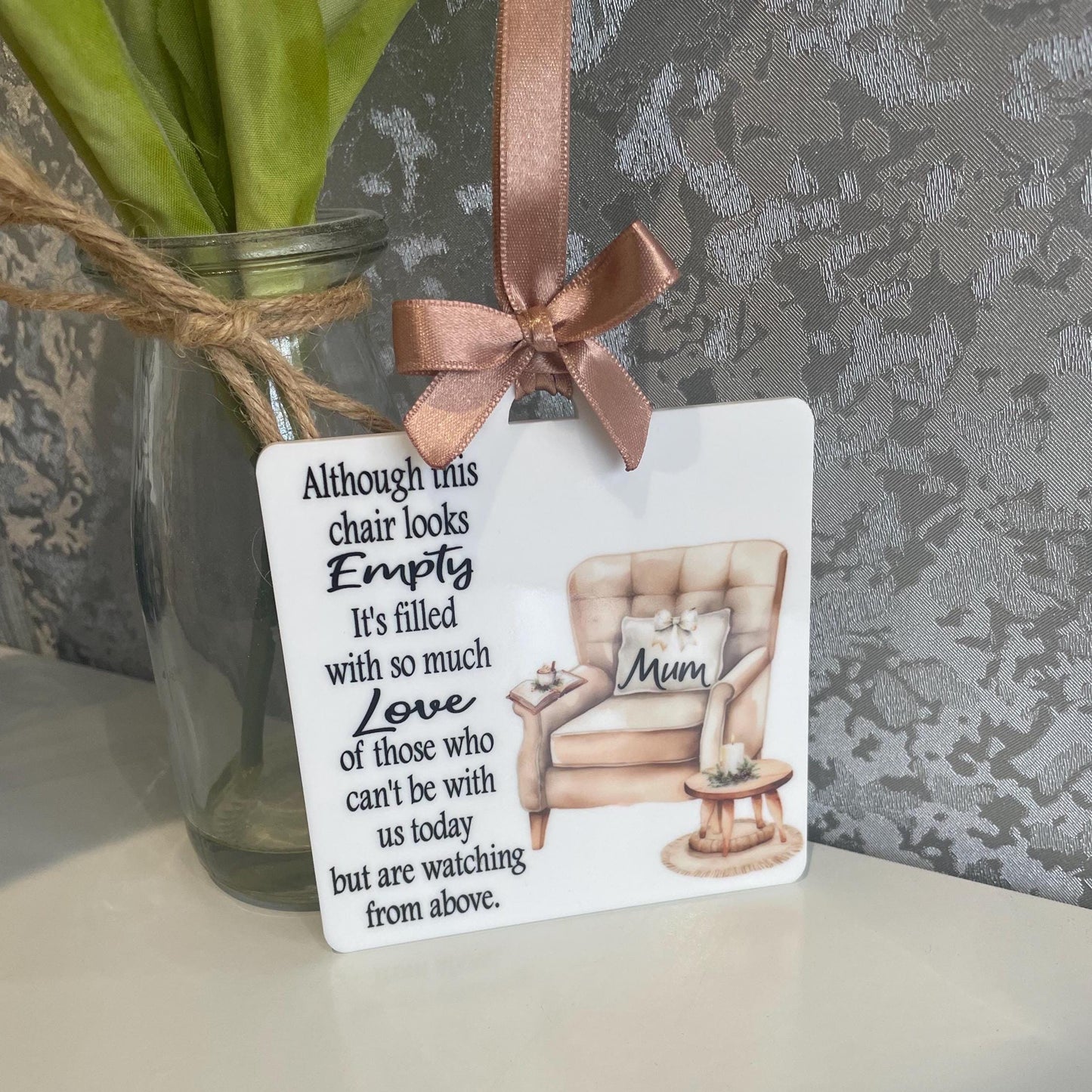 Empty Chair Memorial Hanging Decoration