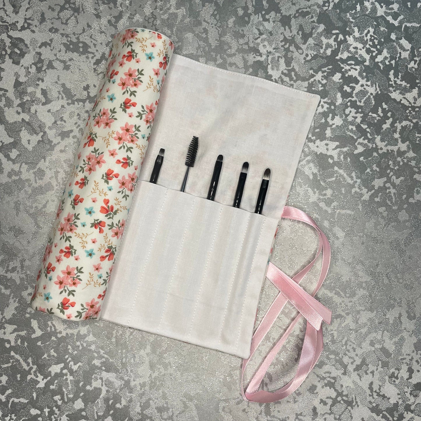 Cosmetic Make-Up Brush Roll Wrap