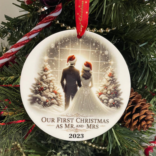 Our First Christmas As Mr & Mrs Bauble