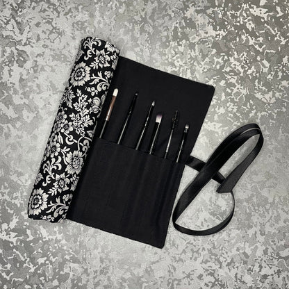 Cosmetic Make-Up Brush Roll Wrap
