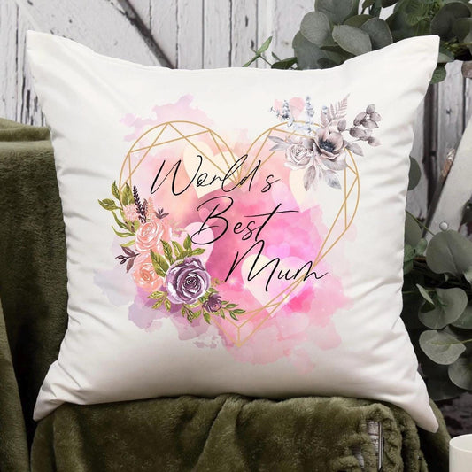 World's Best Mum Cushion