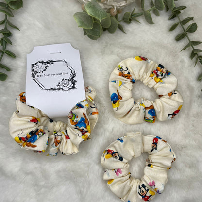 Little Girls Character Hair Scrunchies