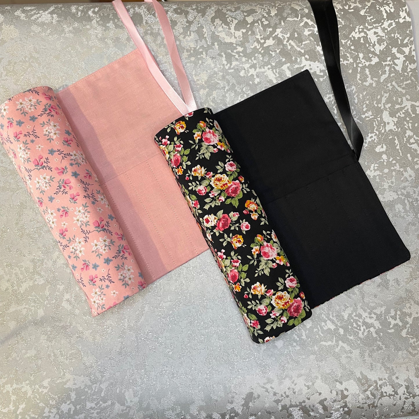 Cosmetic Make-Up Brush Roll Wrap