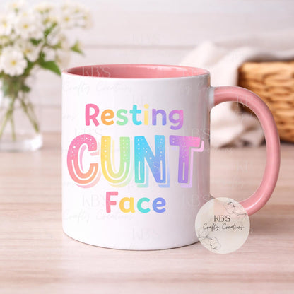 Funny “Resting C*nt Face” Mug
