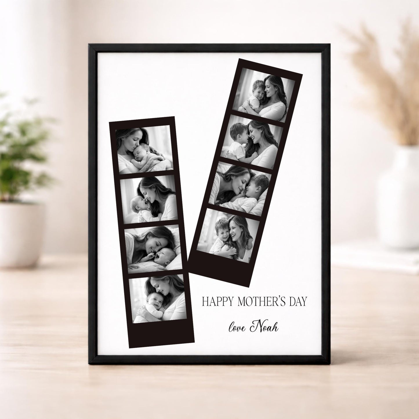 Mummy & Me Keepsake - Personalised Mother’s Day Photo Print A4