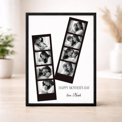 Mummy & Me Keepsake - Personalised Mother’s Day Photo Print A4