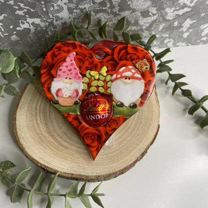 Lindor Chocolate Gnome Gift Tag