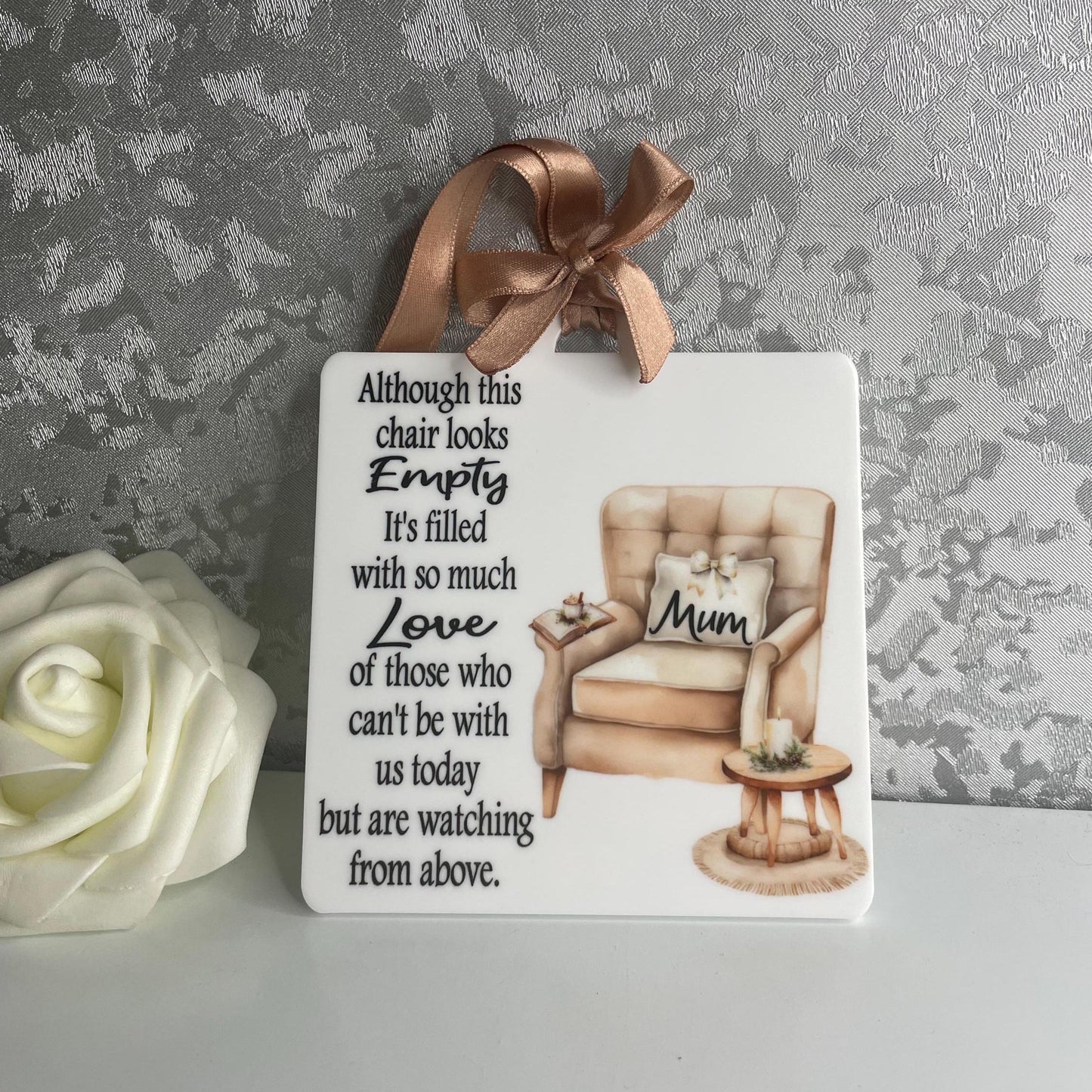 Empty Chair Memorial Hanging Decoration