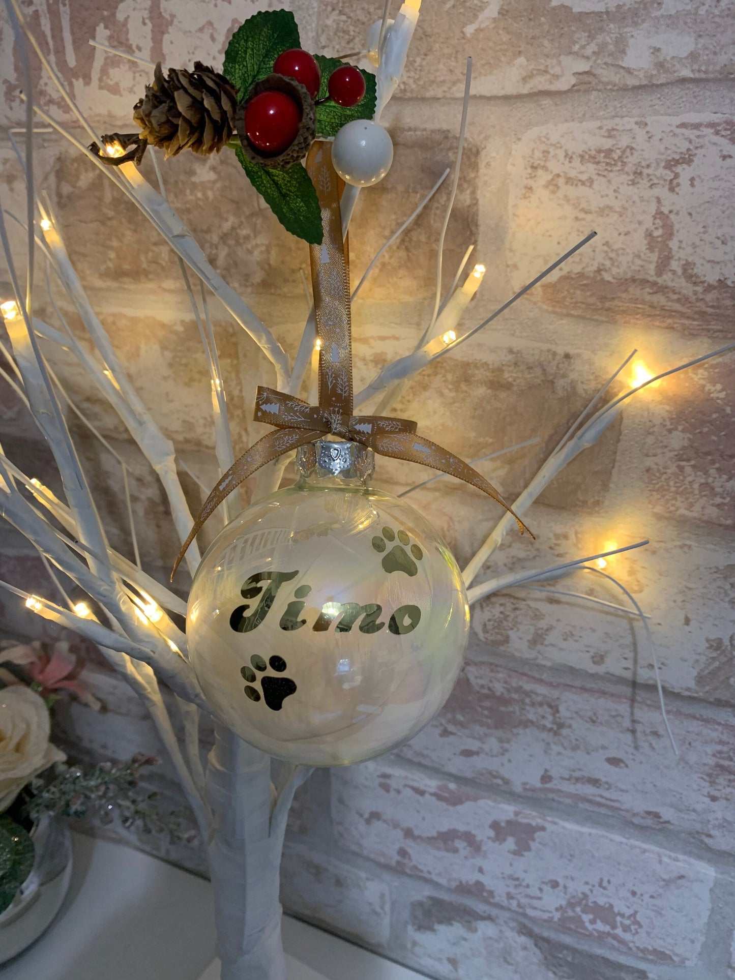 Personalised Pet Bauble