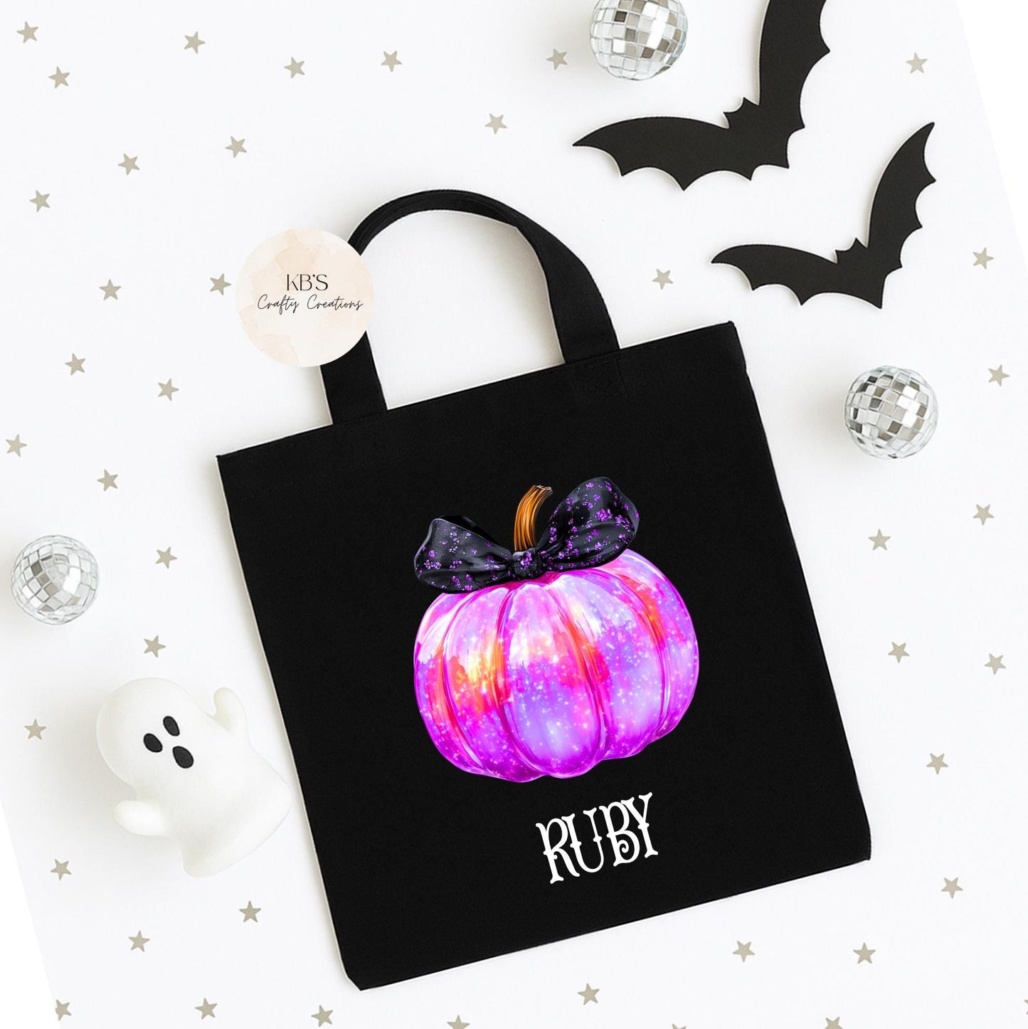 Halloween Spooky Pumpkin Tote Bag