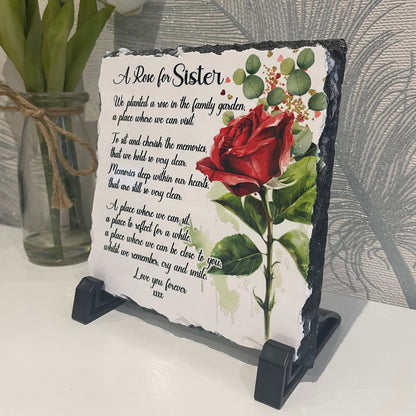 In Loving Memory Rose Memorial Poem Slate