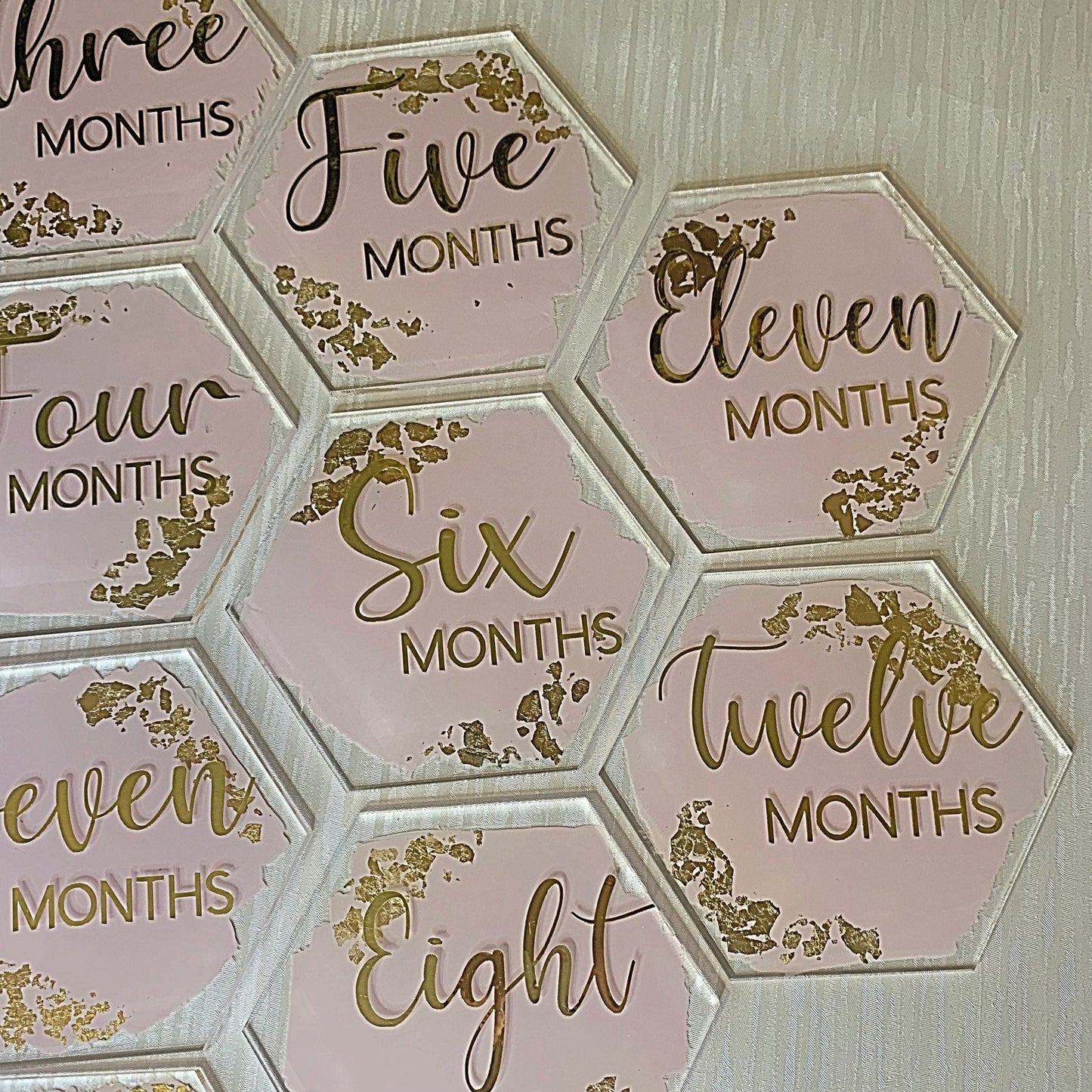 Hello World Baby First Months Milestone Discs