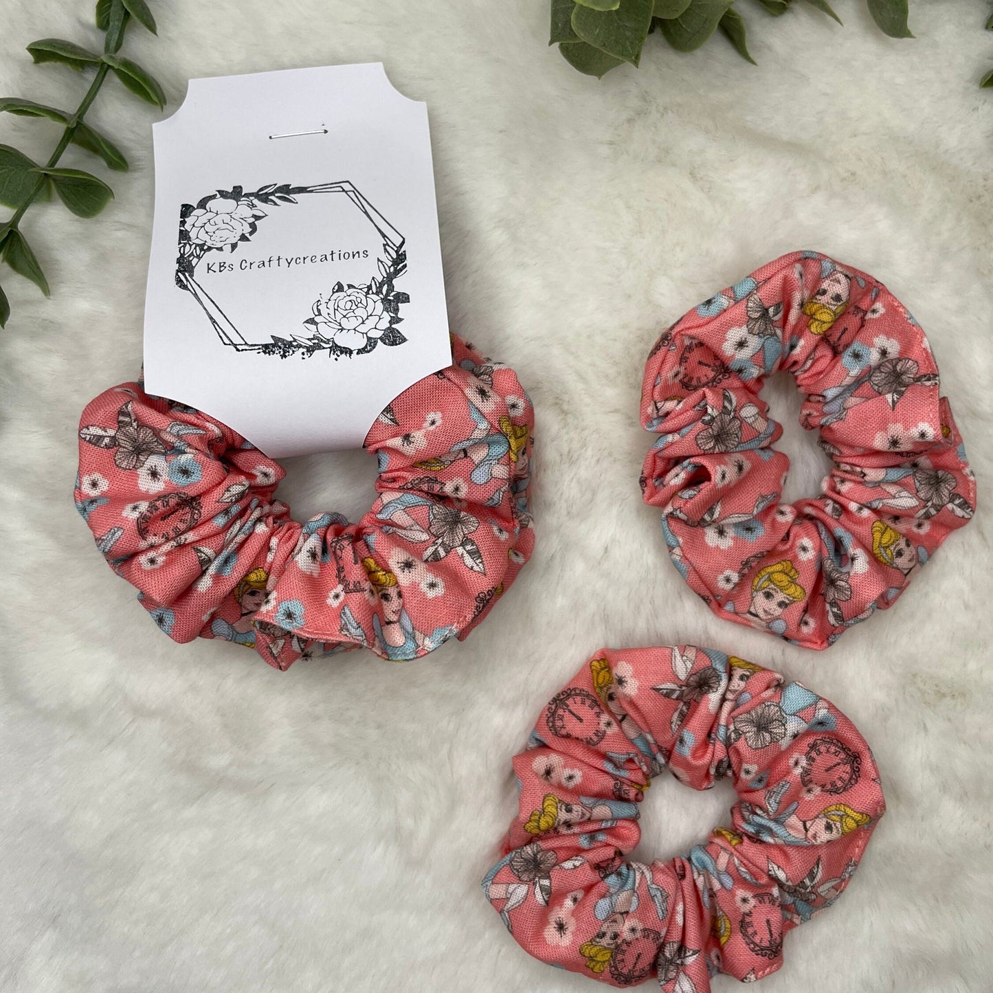 Little Girls Character Hair Scrunchies