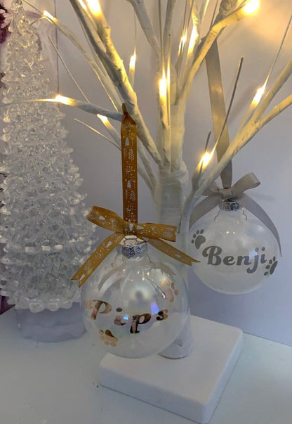 Personalised Pet Bauble