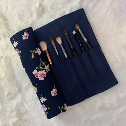 Cosmetic Make-Up Brush Roll Wrap