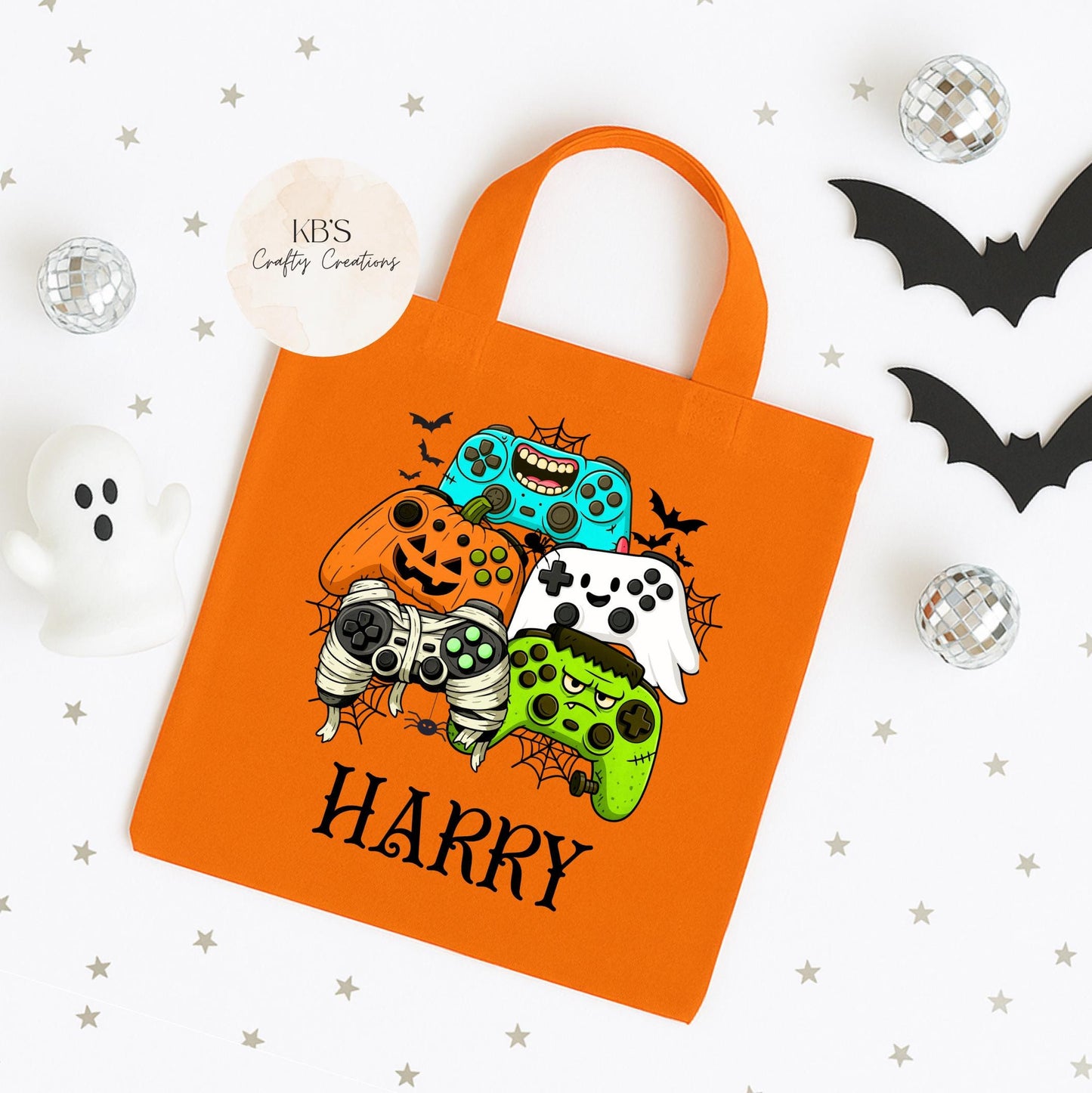 Boo-tiful Halloween &  Gamer Tote Bags