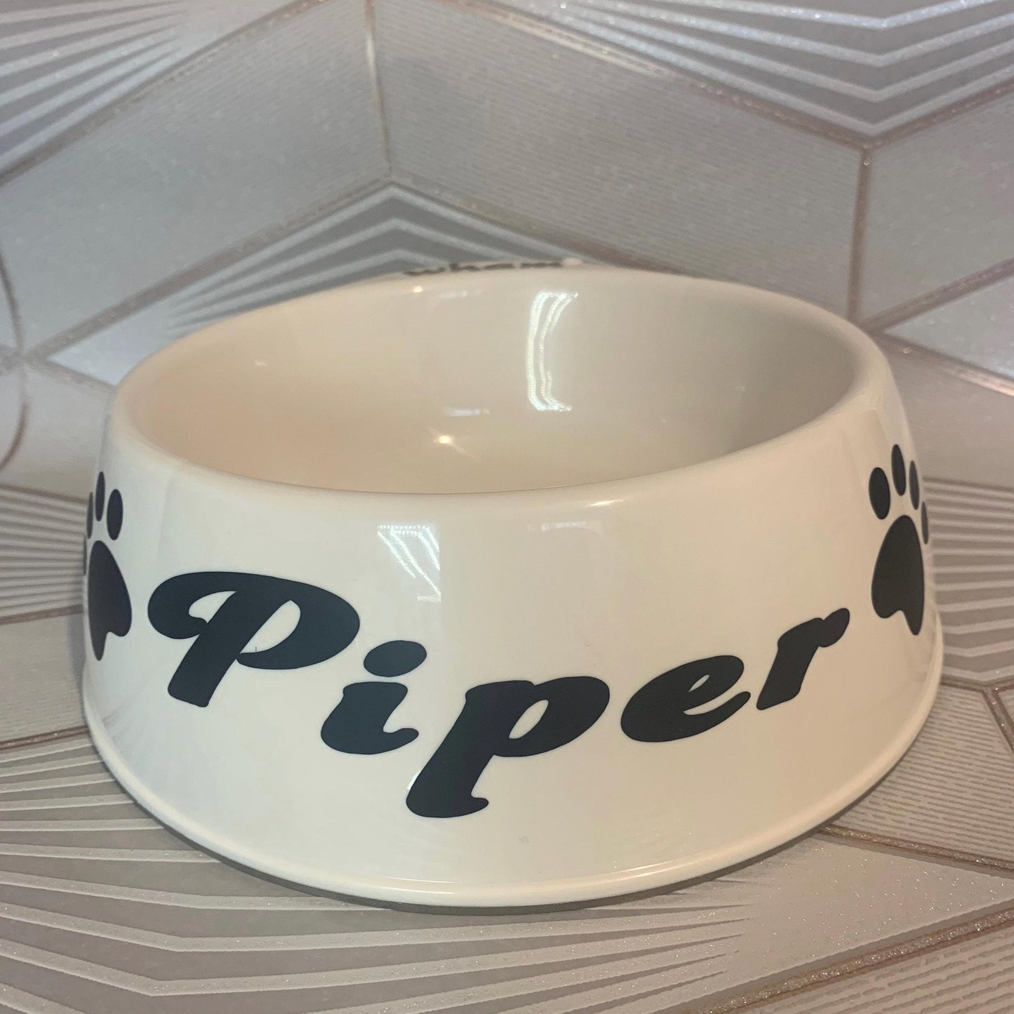 Large Personalised Dog Bowl