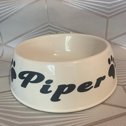 Large Personalised Dog Bowl