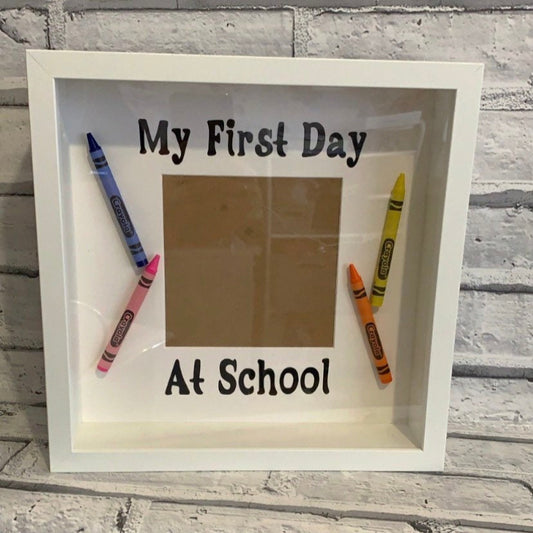 First Day at School Frame Keepsake